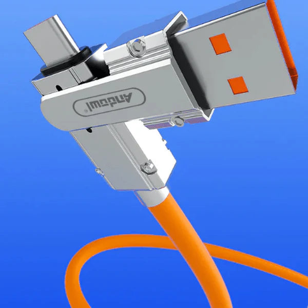 120W Ultra-Fast 3-in-1 Charging Cable